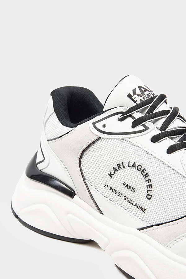 ΠΑΠΟΥΤΣΙΑ SNEAKERS KARL LAGERFELD - 410 WΗΙΤE LEATHER & TEXTILE